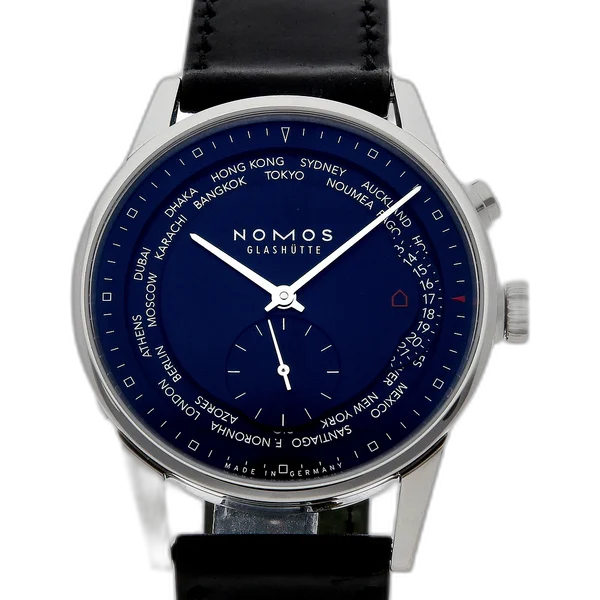 NOMOS Zürich World Time Midnight Blue | Gentlemen Prestige Watch Review NOMOS Zürich World Time Midnight Blue luxury watch - premium timepiece with specifications and market price for gentlemen collectors