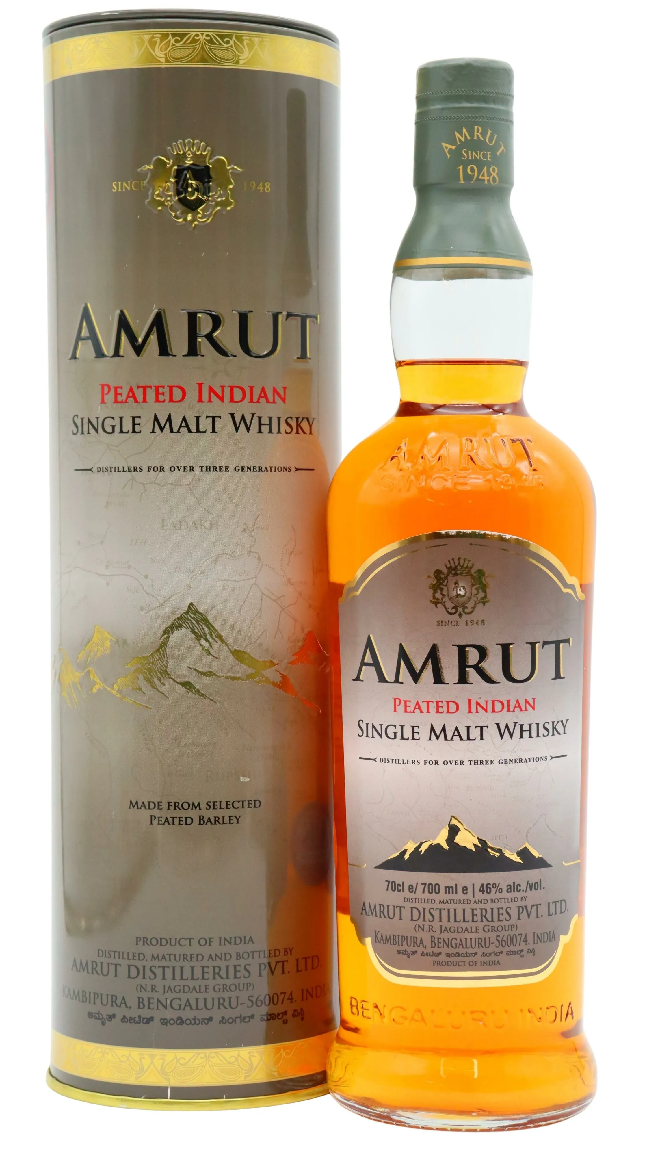 Amrut Peated Single Malt - Premium Whiskey Review | Gentlemen Prestige