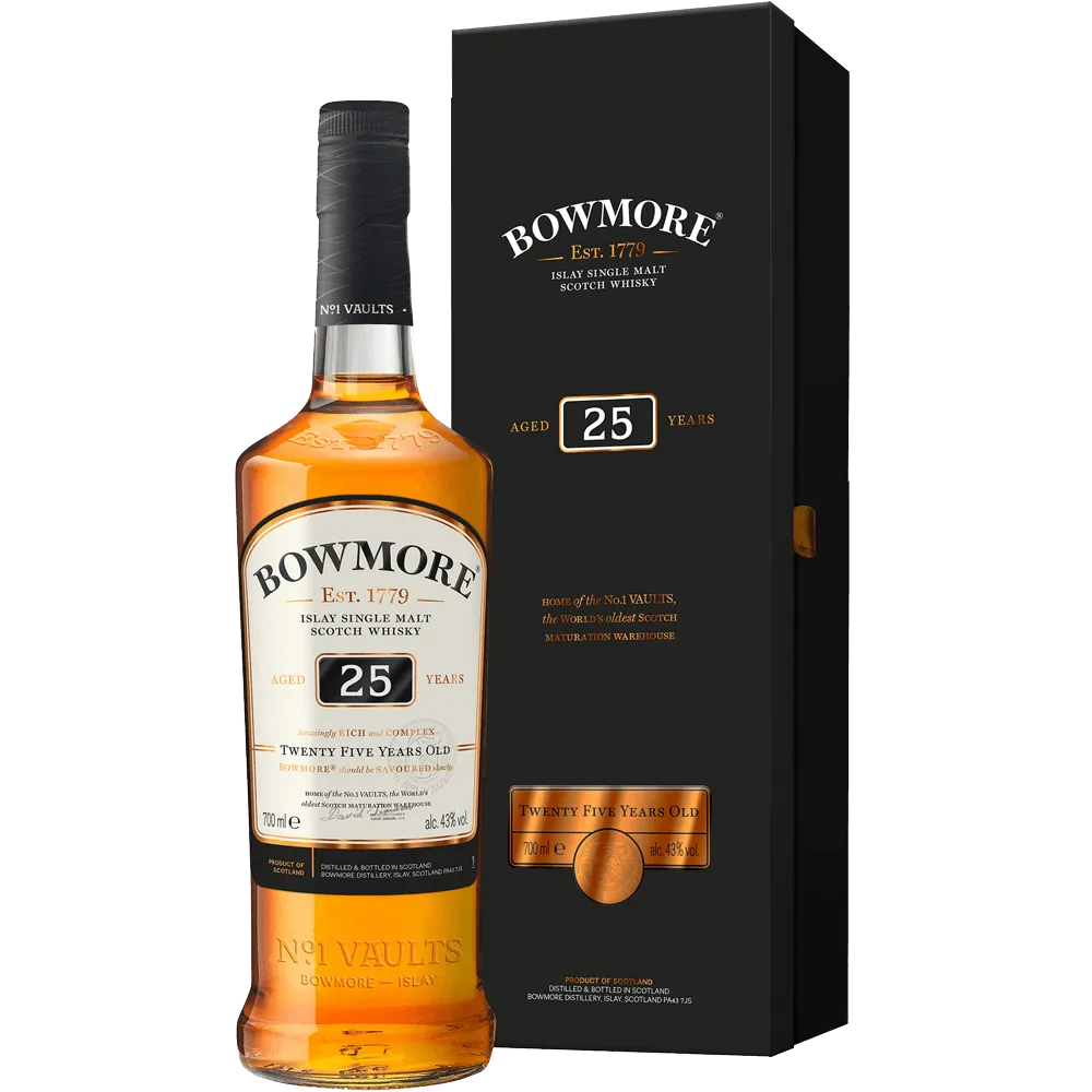 Bowmore 25 Year Old - Premium Whiskey Review | Gentlemen Prestige