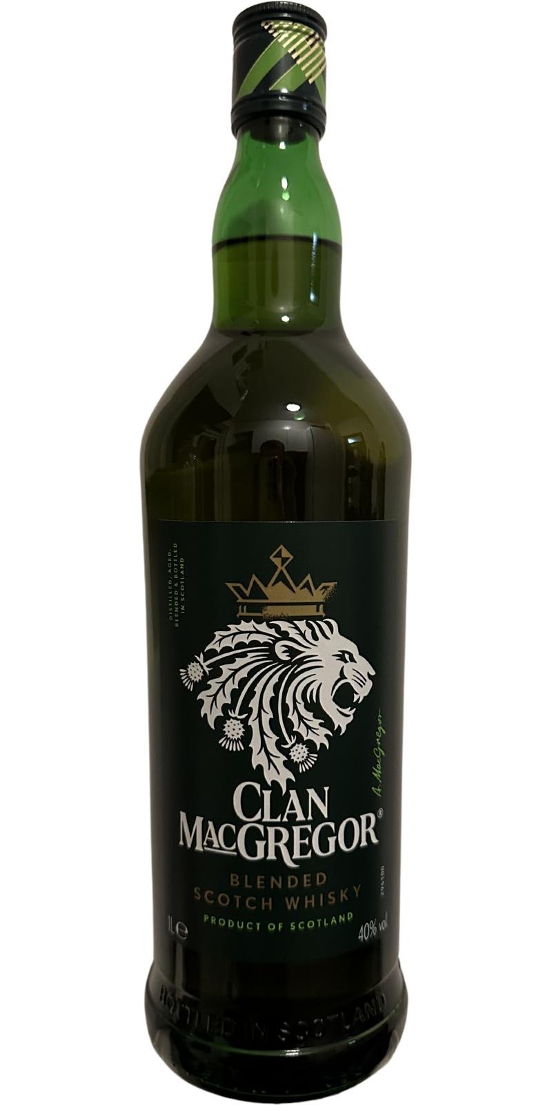 Clan MacGregor Blended Scotch | Gentlemen Prestige Whiskey Collection Clan MacGregor Blended Scotch - Premium Whiskey Review | Gentlemen Prestige