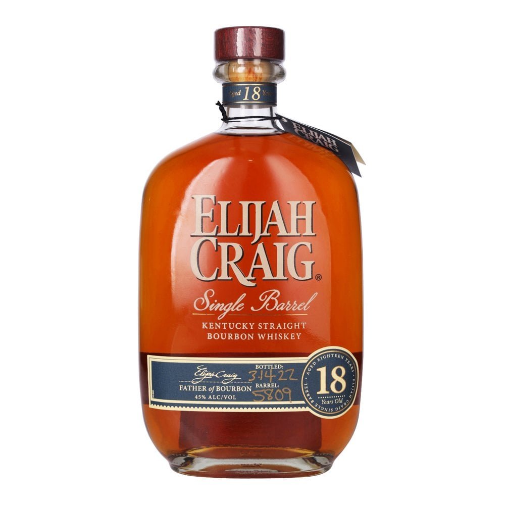 Elijah Craig 18 Year Old Single Barrel - Premium Whiskey Review | Gentlemen Prestige