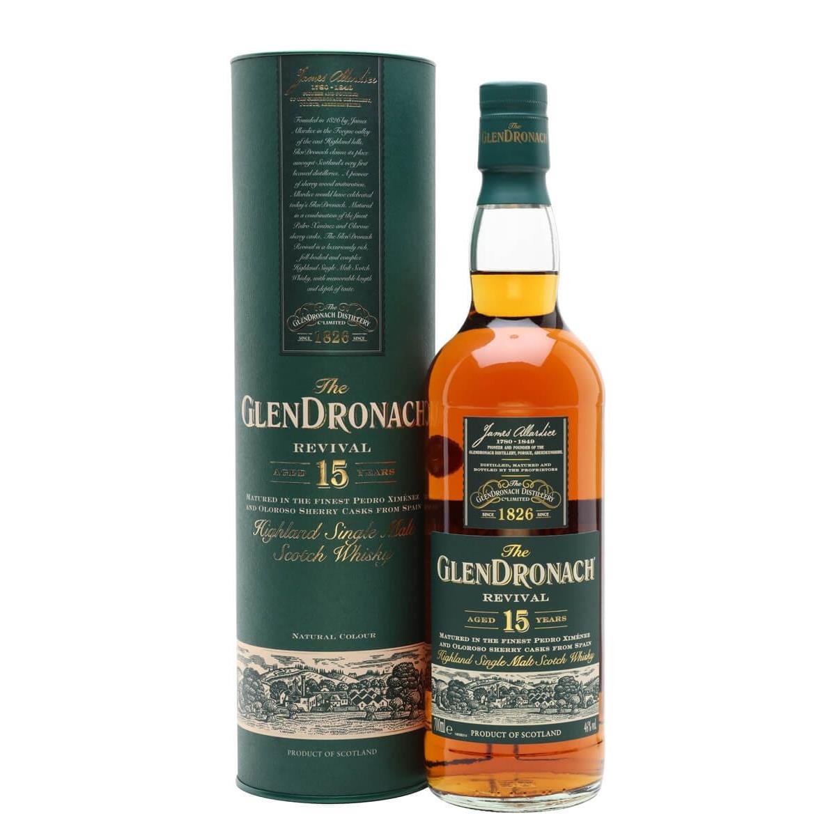 GlenDronach 15 Year Old Revival - Premium Whiskey Review | Gentlemen Prestige