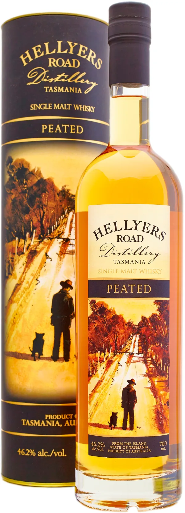 Hellyers Road Peated | Gentlemen Prestige Whiskey Review Hellyers Road Peated premium whiskey review - luxury whiskey tasting notes and recommendations