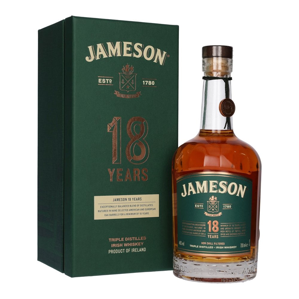 Jameson 18 Year Old - Premium Whiskey Review | Gentlemen Prestige