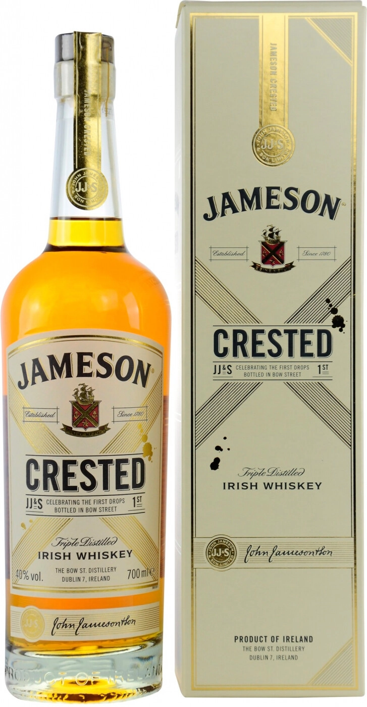 Jameson Crested | Gentlemen Prestige Whiskey Review Jameson Crested premium whiskey review - luxury whiskey tasting notes and recommendations