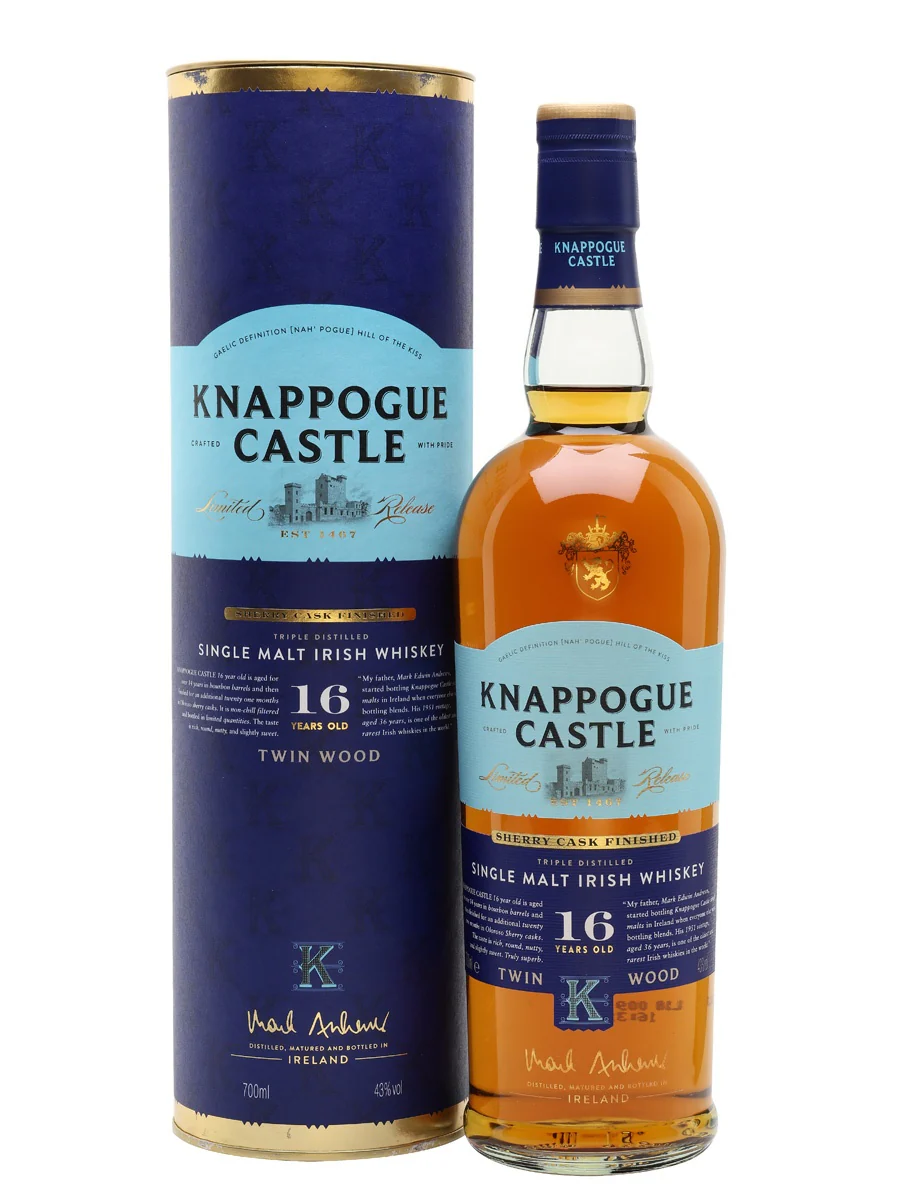 Knappogue Castle 16 Year Old Sherry Finish | Gentlemen Prestige Whiskey Collection Knappogue Castle 16 Year Old Sherry Finish - Premium Whiskey Review | Gentlemen Prestige