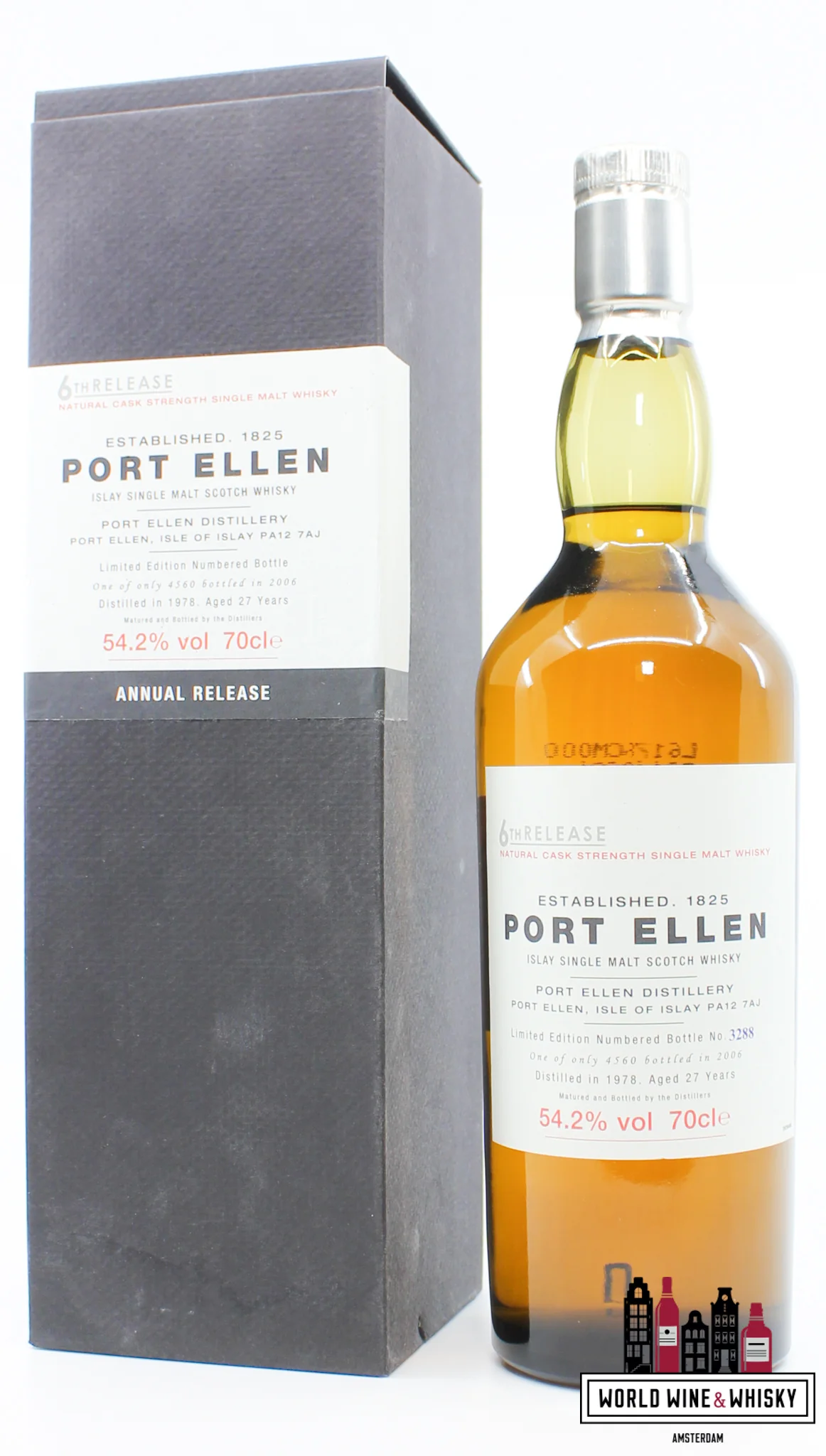 Port Ellen 6th Release 27 Year Old (2006) | Gentlemen Prestige Whiskey Collection Port Ellen 6th Release 27 Year Old (2006) - Premium Whiskey Review | Gentlemen Prestige