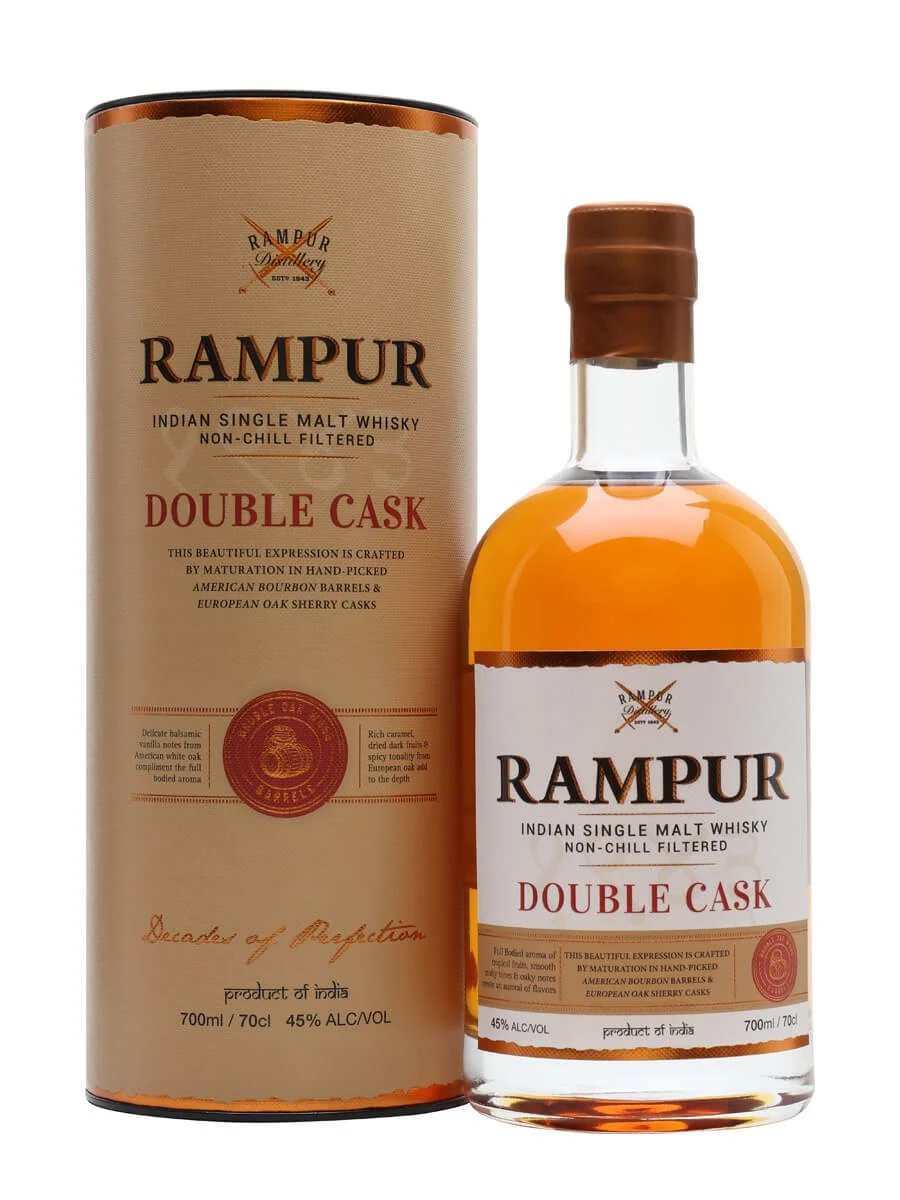 Rampur Double Cask - Premium Whiskey Review | Gentlemen Prestige