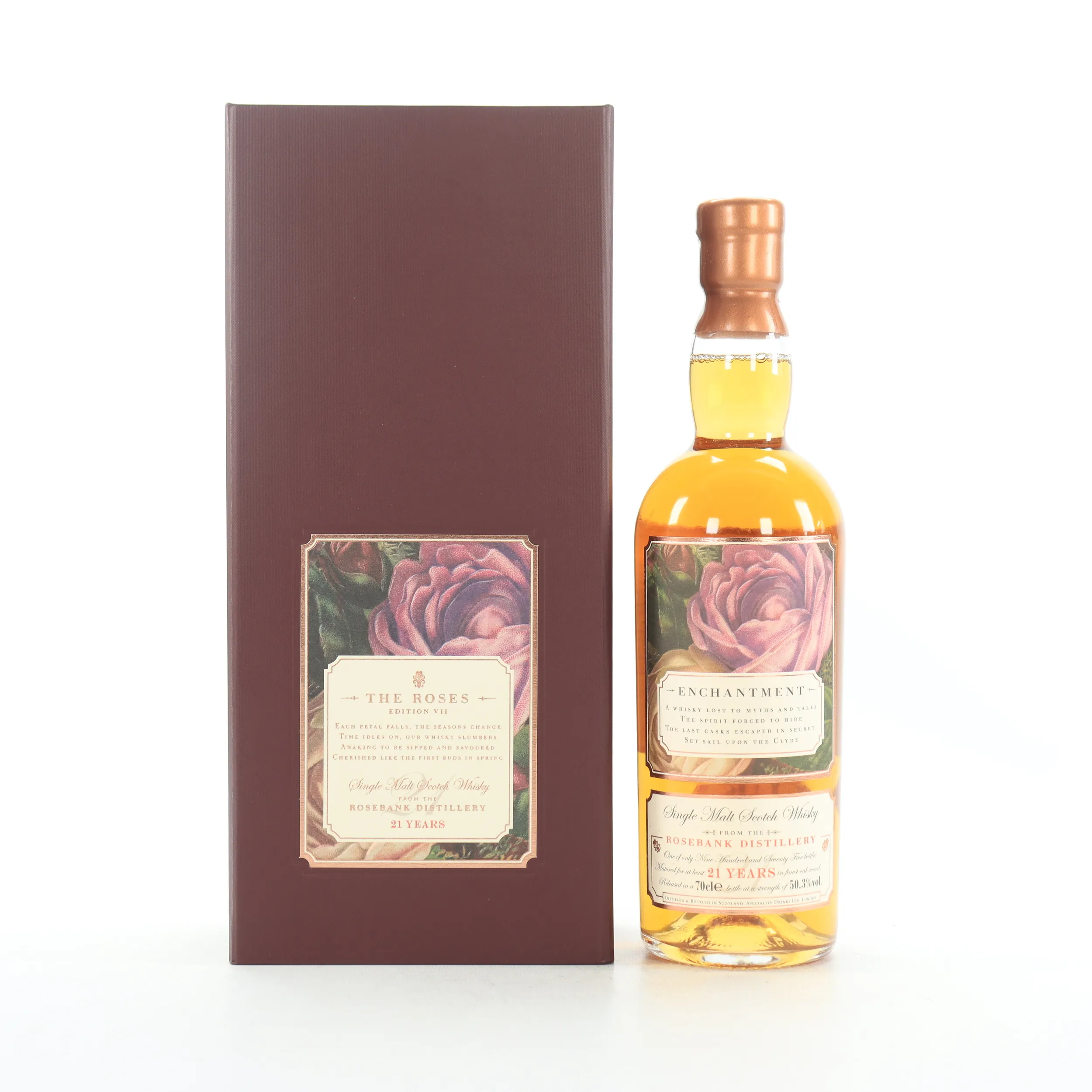 Rosebank 21 Year Old (Special Release 2007) | Gentlemen Prestige Whiskey Collection Rosebank 21 Year Old (Special Release 2007) - Premium Whiskey Review | Gentlemen Prestige