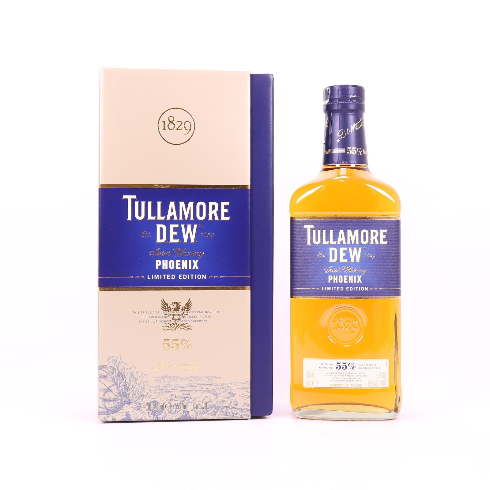 Tullamore D.E.W. Phoenix | Gentlemen Prestige Whiskey Review Tullamore D.E.W. Phoenix premium whiskey review - luxury whiskey tasting notes and recommendations