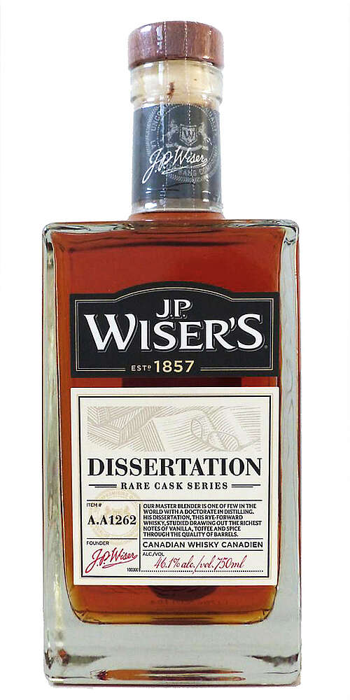 Wiser’s Dissertation - Premium Whiskey Review | Gentlemen Prestige